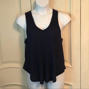 NEW NAVY Waffle Weave Tank Top